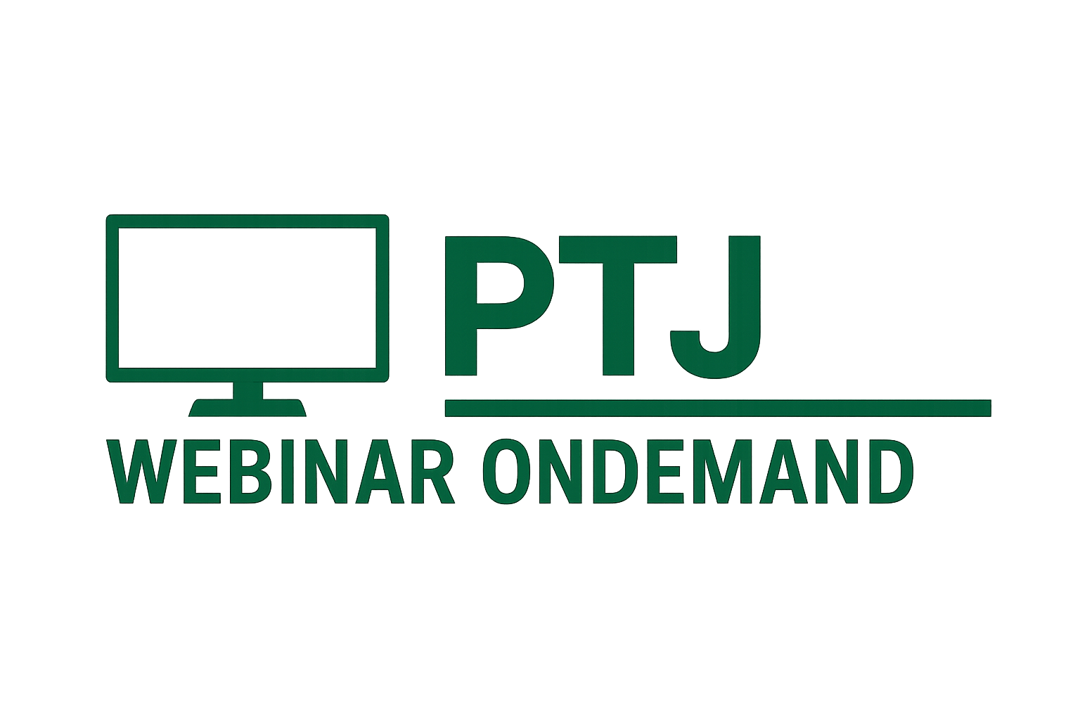 PTJ WEBINAR ONDEMAND